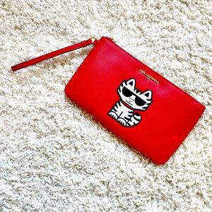 KARL LAGERFELD Maybelle Pouch Wristlet